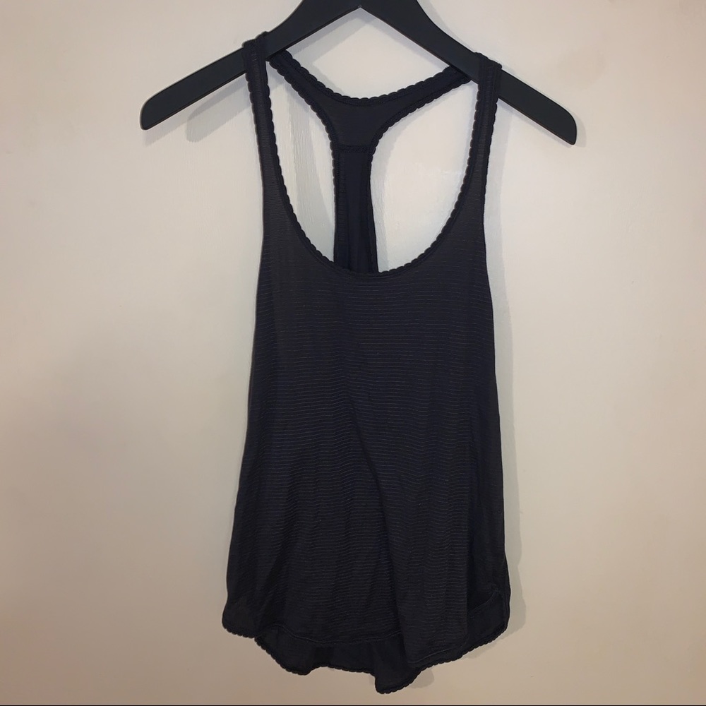 gray Lululemon Tank Top